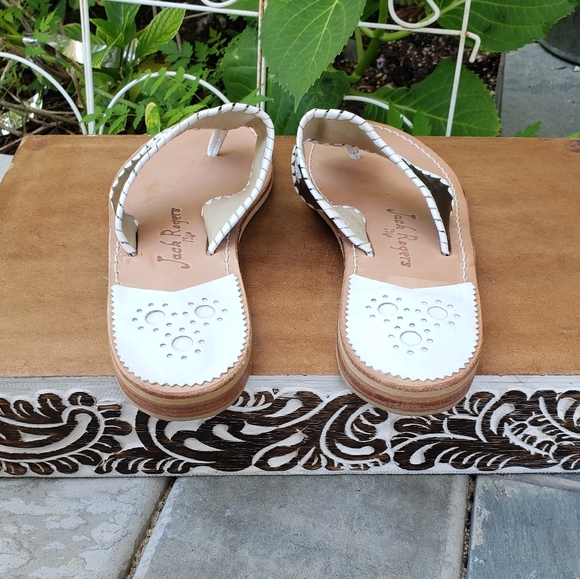 Jack Rogers Palm Beach Whipstiched Sandals - Picture 7 of 11